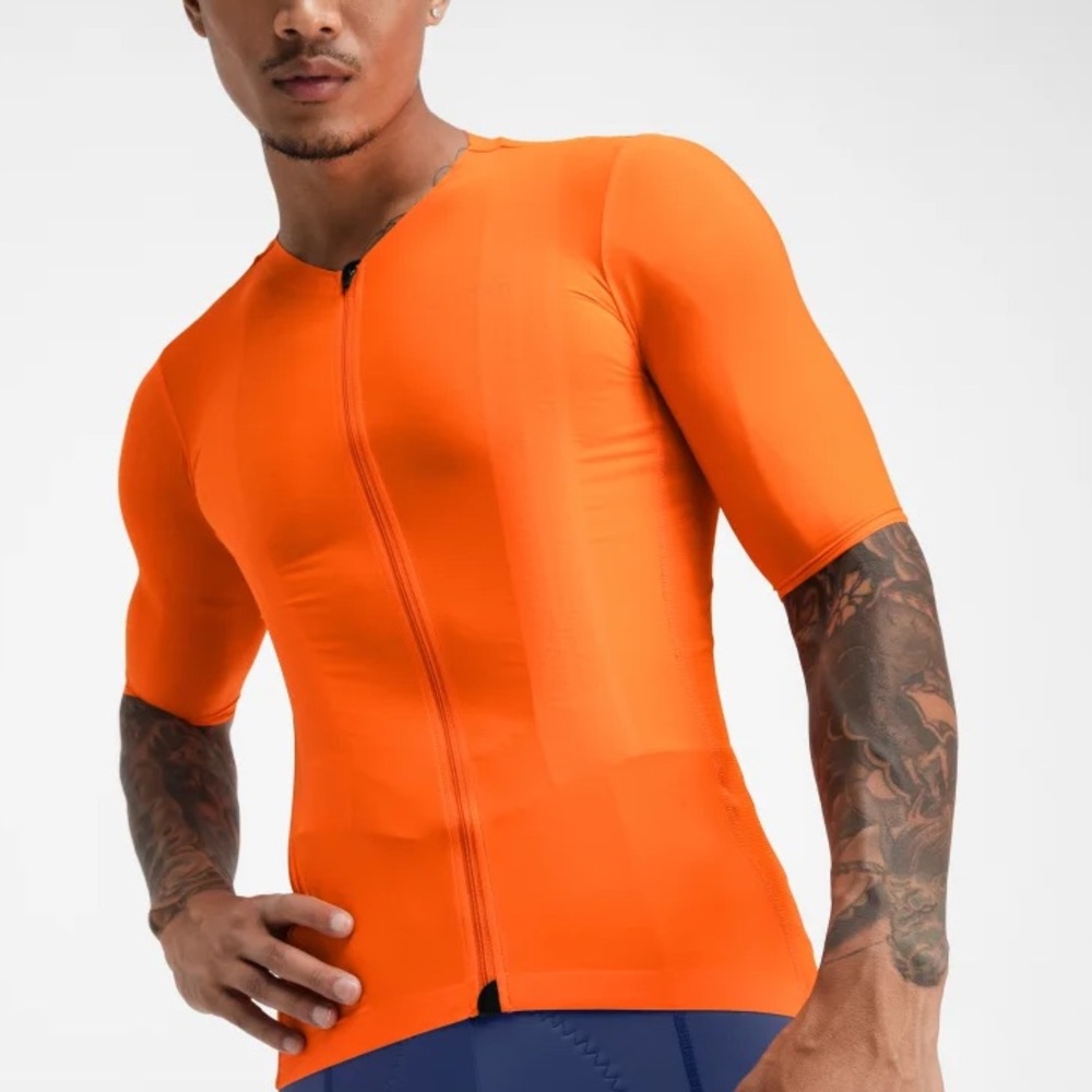 Men's Siroko SRX ALTEA
Orange Cycling Jersey Size M